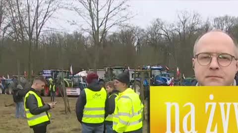Protest rolników w Poznaniu