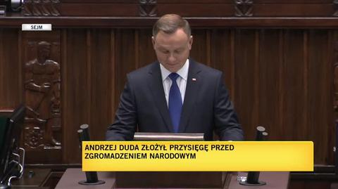 Całe orędzie prezydenta Andrzeja Dudy