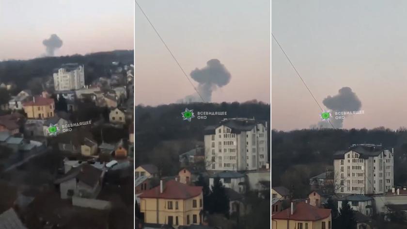 Ukraina 24: co najmniej trzy silne eksplozje we Lwowie