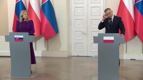 Prezydent Andrzej Duda o projekcie budowy "Żelaznej Kopuły" nad Europą