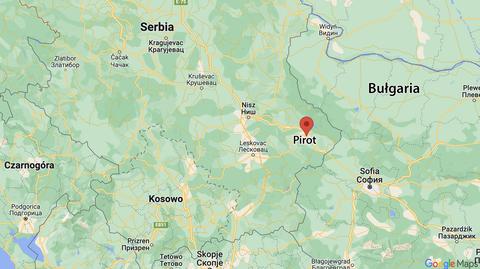 Do zdarzenia doszło w rejonie miasta Pirot w południowo-wschodniej Serbii
