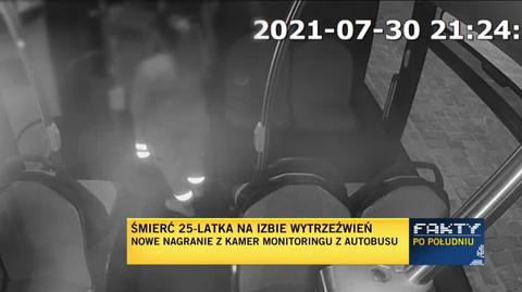 Nagranie z kamer monitoringu wrocławskiego autobusu 