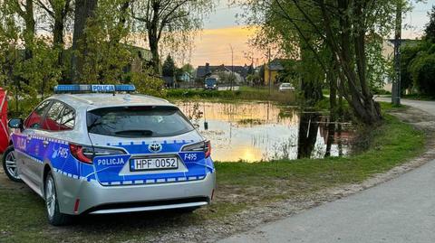 Ciało w stawie. Radomsko