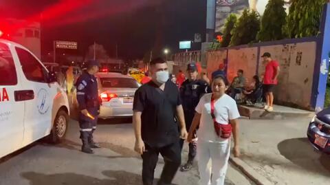 Wybuch paniki na stadionie piłkarskim w Salwadorze