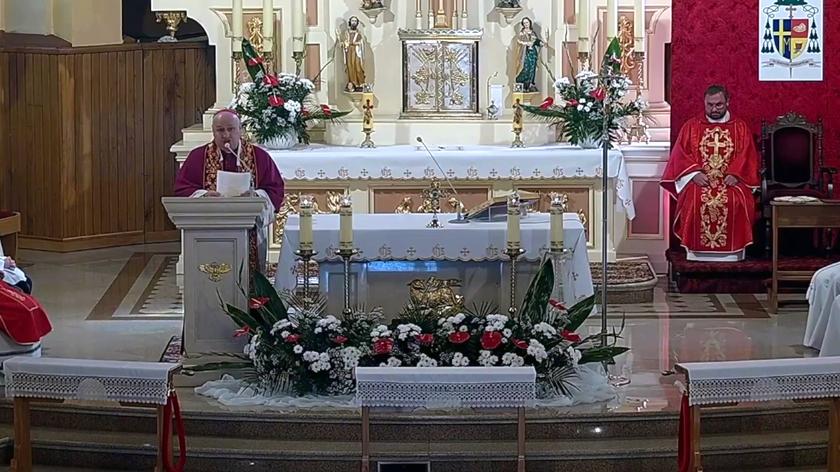 List biskupa bielsko-żywieckiego Romana Pindla odczytany w niedzielę podczas mszy w Międzybrodziu Bialskim