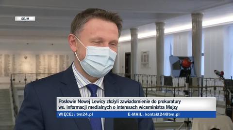 Kierwiński i Motyka o sprawie Łukasza Mejzy