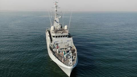 Niszczyciel min Mewa zasilił Marynarkę Wojenną RP