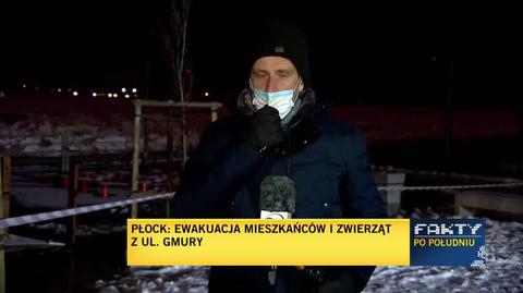 Ewakuacja mieszkańców w Płocku. Relacja Pawła Łukasika