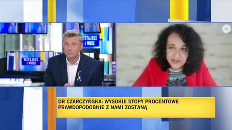 Czarczyńska: cały ciężar hamowania inflacji przerzucono na bank centralny, rząd stara się być dobrym policjantem