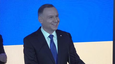 Andrzej Duda zażartował w Davos