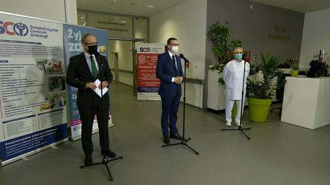 Morawiecki: Krajowa Sieć Onkologiczna ma poprawić jakość leczenia w obszarze walki z rakiem