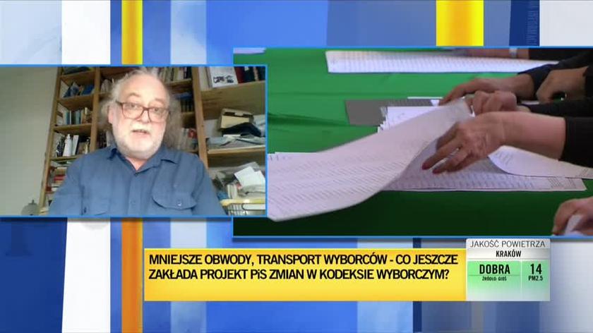 Haman: jest bardzo niepokojący punkt w projekcie zmian w Kodeksie wyborczym