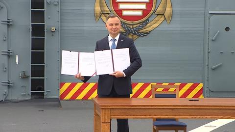 Andrzej Duda podpisał ustawy w sprawie ratyfikacji akcesji Szwecji i Finlandii do NATO