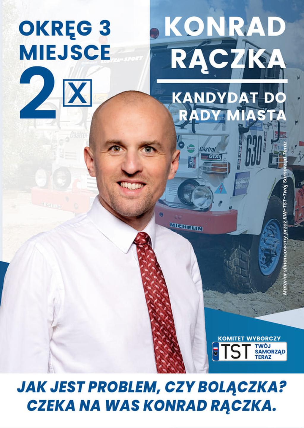 Plakat Konrada Rączki
