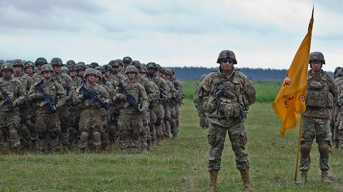 Korespondent "Faktów" TVN Marcin Wrona o decyzji Trumpa o wycofaniu części wojsk z Niemiec