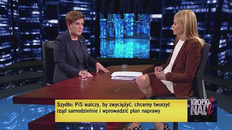 Beata Szydło: Macierewicz ma prawo do własnych poglądów
