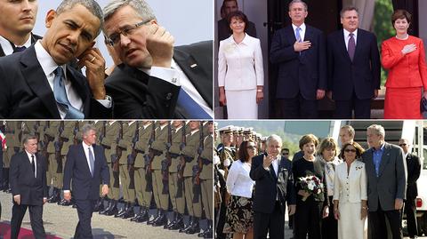 Wizyty amerykańskich prezydentów w Polsce