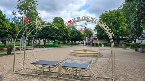 Centrum Krośniewic w województwie łódzkim