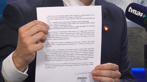 "Zwieziono ludzi, zamówiono autokary". Tomczyk zapytał o koszty, kancelaria odmówiła