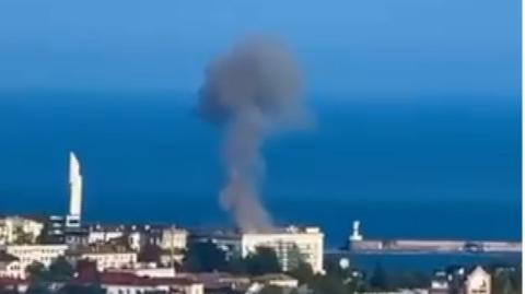 Eksplozja w Sewastopolu w pobliżu kwatery Floty Czarnomorskiej