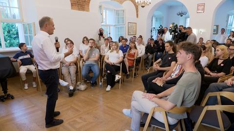 Związki partnerskie a ewentualne wspólne rządy opozycji. Tusk: jestem tu umiarkowanym optymistą