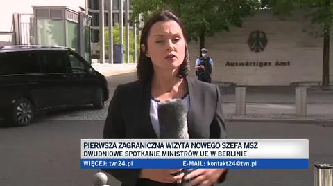 Pierwsza zagraniczna podróż nowego szefa polskiej dyplomacji 