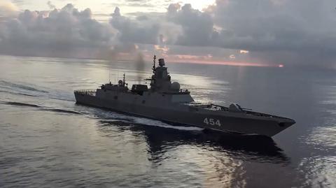 Rosyjska flotylla przeprowadziła ćwiczenia na Oceanie Atlantyckim