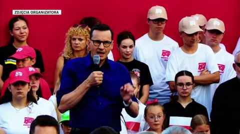 Mateusz Morawiecki w Kolbuszowej mówił, że setki tysięcy ludzi wraca do Polski z emigracji