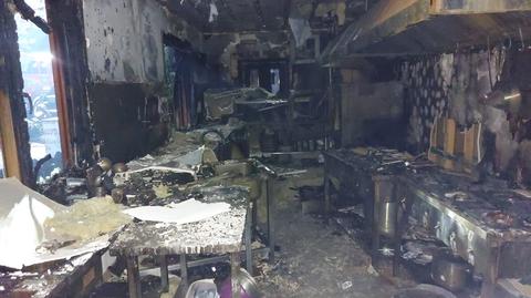 Pożar karczmy Azyl Mironice. Kuchnia doszczętnie spłonęła, restauracja nieczynna do odwołania