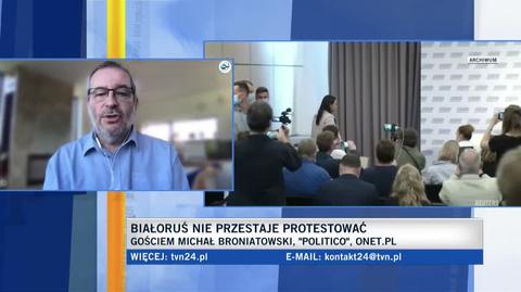 Broniatowski o wizycie Cichanouskiej w Warszawie: Polska w końcu zaczęła być jakimś graczem