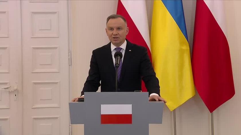 Duda: I hope that the visit to the Royal Castle will be a symbol of the future rebirth of Ukraine