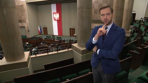 Radomir Wit oprowadza po Sejmie. "Przejścia nie ma"