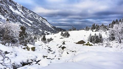 Tatry: lawina śnieżna zeszła na trasę narciarską - nagranie z 2022 roku