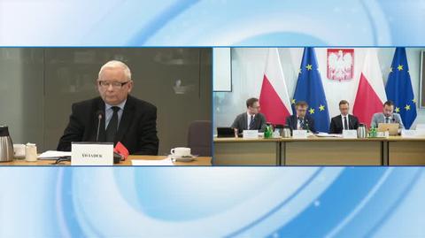 Kaczyński: komisja, zamiast zajmować się PO, wykonuje pewne zadania polityczne