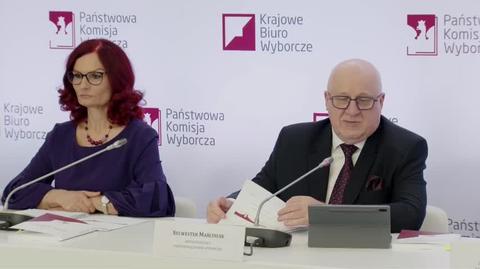Konferencja Państwowej Komisji Wyborczej. Szef PKW o głosach oddanych w wyborach do sejmików województw