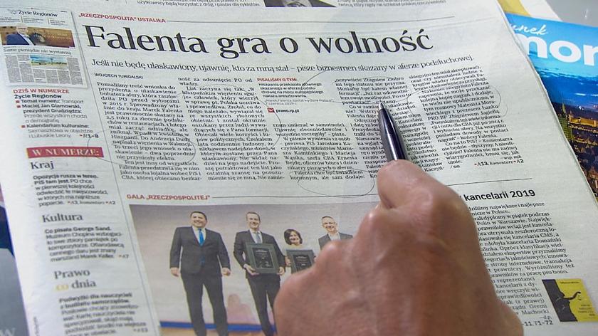 "Rzeczpospolita": Falenta gra o wolność