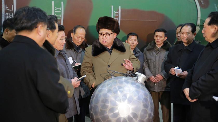 Kim Dzong Un zaprezentował swoją bombę atomową