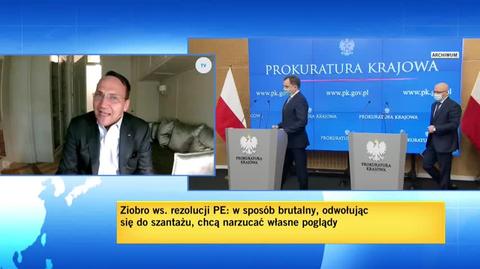 Sikorski: Ziobro próbuje nastraszyć Polaków, naszczuć ich na Unię Europejską