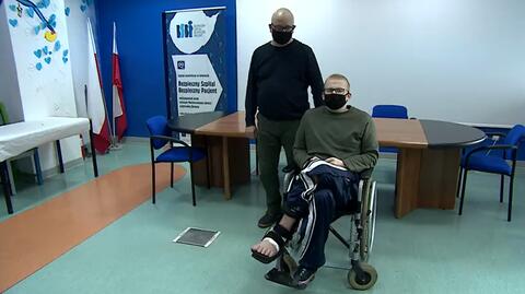 Katowice: Po wypadku miał zmiażdżoną stopę. Odtworzyli ją w szpitalu