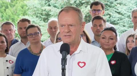 Tusk: dajmy 1 października pełną wiarę w zwycięstwo