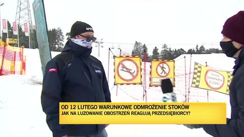 Gospodarka. 12 lutego otwarcie stoków