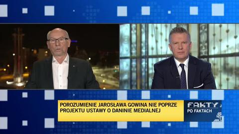 Lewandowski: Gowin wyprostował się po raz drugi od czasu wyborów korespondencyjnych