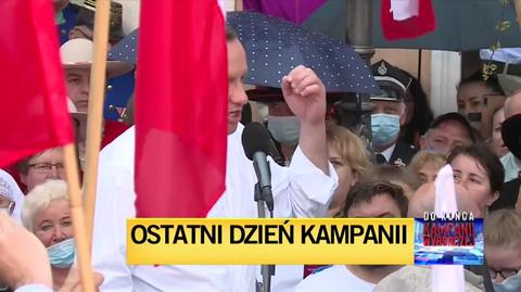 Prezydent Duda na spotkaniu z mieszkańcami Skoczowa