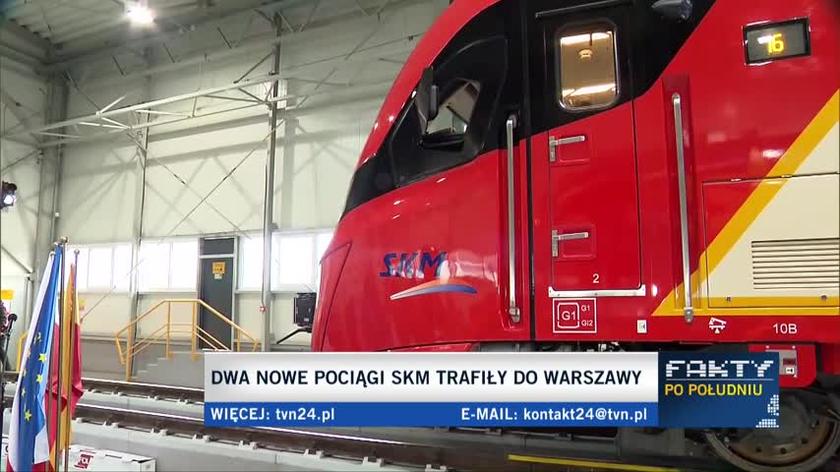 Dwa nowe Impulsy dla SKM są już w Warszawie