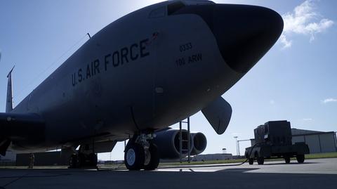 Relacja Artura Molędy z pokładu Boeinga KC-135 Stratotankera