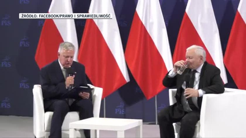 Kaczyński w Zamościu mówi o konieczności powołania specjalnej komisji do badania rosyjskich wpływów