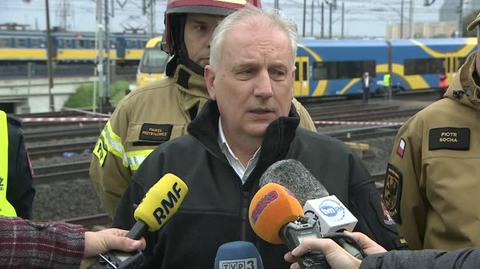Wojewoda Pomorski Dariusz Drelich o zderzeniu pociągów w Gdyni