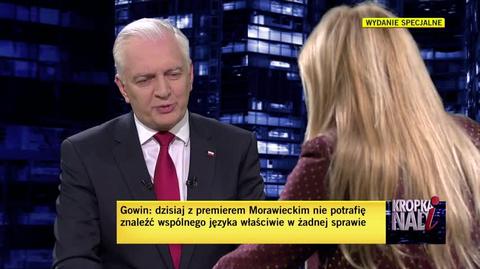 Gowin: zamierzałem złożyć dymisję po głosowaniu nad lex TVN
