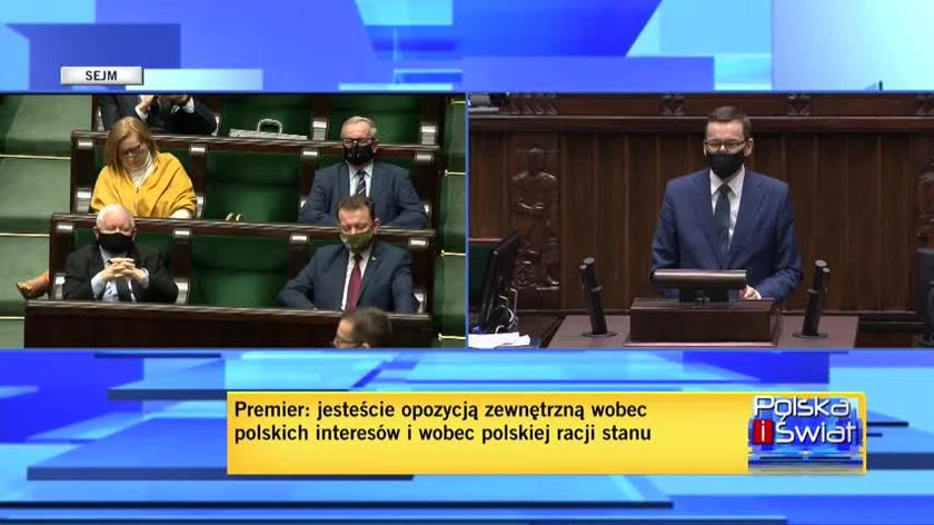 Premier: wszystkie podstawowe pytania dotyczące Polski padły już dawno z ust Jarosława Kaczyńskiego