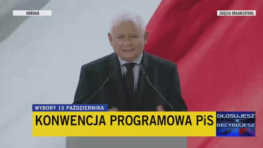 Kaczyński: godność człowieka i ludzkie życie to wartości PiS